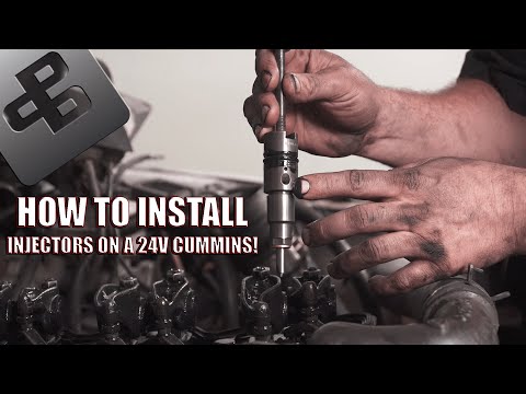 How to Install 24v Cummins Fuel Injectors | Power Driven Diesel
