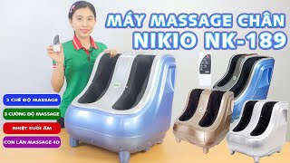 Video hướng dẫn cách sử dụng máy massage bàn chân và bắp chân 4D Nhật Bản Nikio NK-189