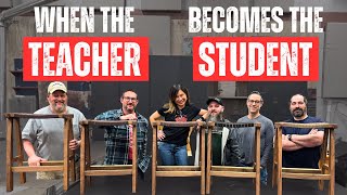 How 15 Students Helped Me Build a Better Barstool #woodworking