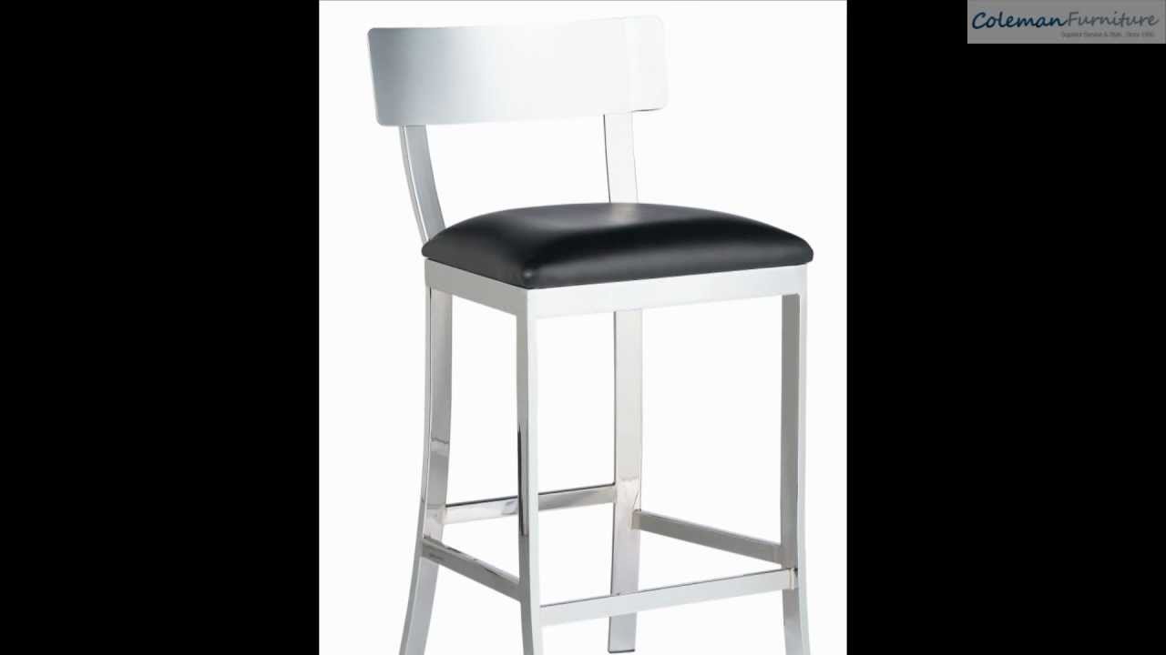 Maiden White Counter Stool from Sunpan (56336) Coleman Furniture