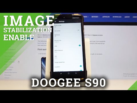 How to Activate Camera Leveler in DOOGEE S90 - Photo Stabilization