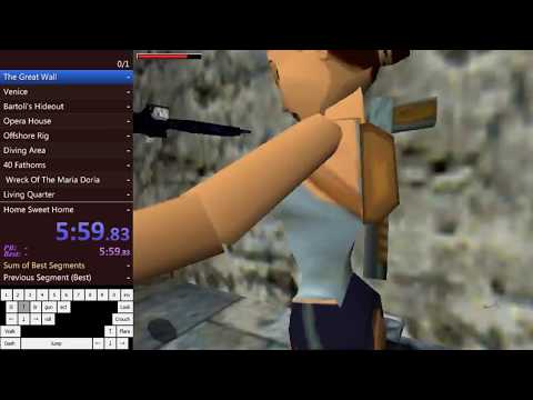 Tomb Raider 2 Quick Glitch Speedrun Tutorial/Guide For EPC exe.