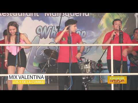 ////MIX VALENTINA   LOS 5 DE CUMBIA////