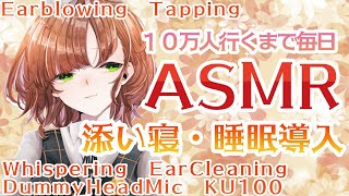 開始 - 【ASMR/Binaural】添い寝ささやき睡眠導入 Sleep, Relax【Whispering,Ear Cleaning/Dummy Head Mic KU100】