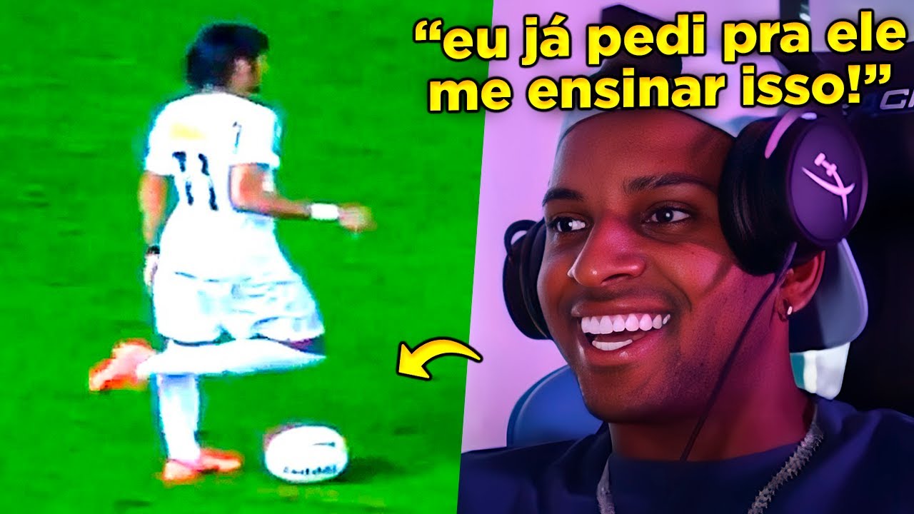 RODRYGO BUGOU REAGINDO AO NEYMAR NA ÉPOCA DO SANTOS!! RODRYGO É FÃ DEMAIS DO NEYMAR!!!