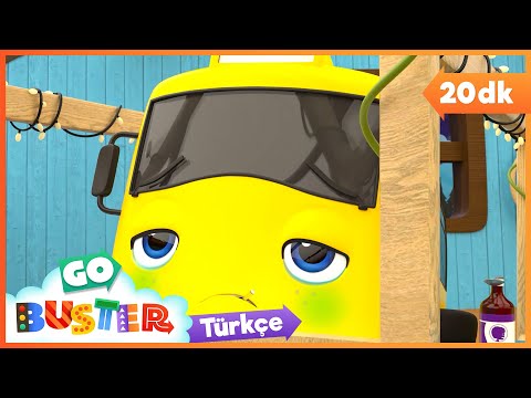 Buster Hasta Olduğu İçin Partiyi Kaçırıyor🤒 | Go Buster Türkçe - Çocuk Çizgi Filmleri