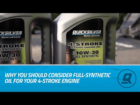 Why You Should Consider Full-Synthetic Oil for Your 4-Stroke Engine