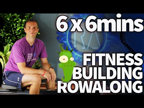 41 Minute Easy Rowing Workout - Build Fitness | 2K Plan v2 Week 4 Row 5 | RowAlong