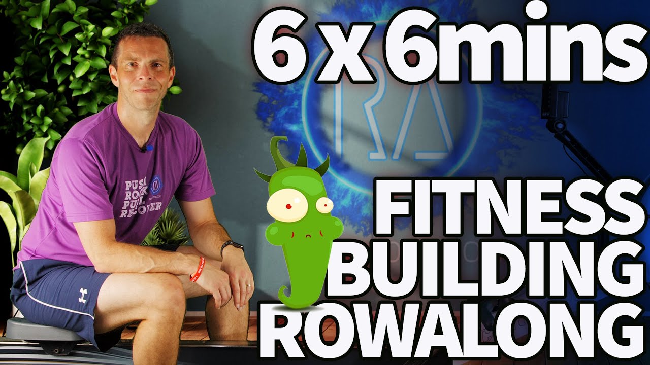 Indoor Rowing Workout - 6 x 6min Fitness Boosting Rowalong - Standalone or W4S5 of the 2K redux plan