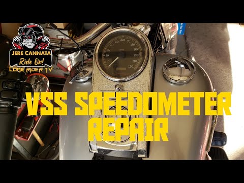 Harley Davidson Speedometer Doesn't Work. VSS Speed Sensor Repair. Symptoms and Repair !