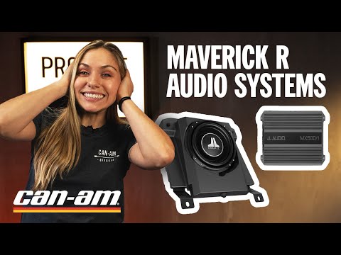 Product Series: Discover Can-Am Maverick R Sound Systems | Can-Am