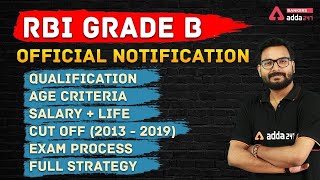 RBI Grade B 2021 Complete Information: Qualification, Salary, Lifestyle, Cut Off, Strategy