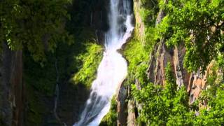 北海道観光映像（銀河の滝《層雲峡》）