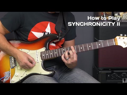 How To Play Synchronicity II by The Police - Guitar Lesson