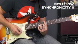 How To Play Synchronicity II by The Police - Guitar Lesson