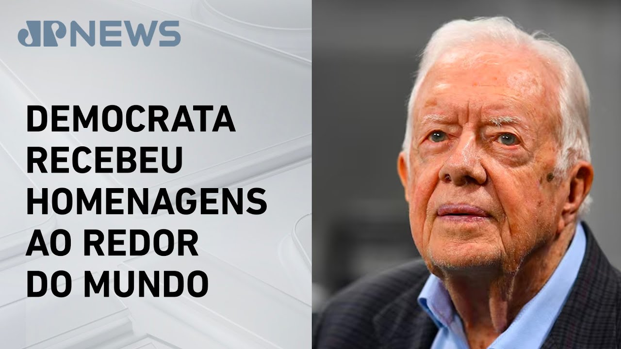 39º presidente dos EUA, Jimmy Carter morre aos 100 anos