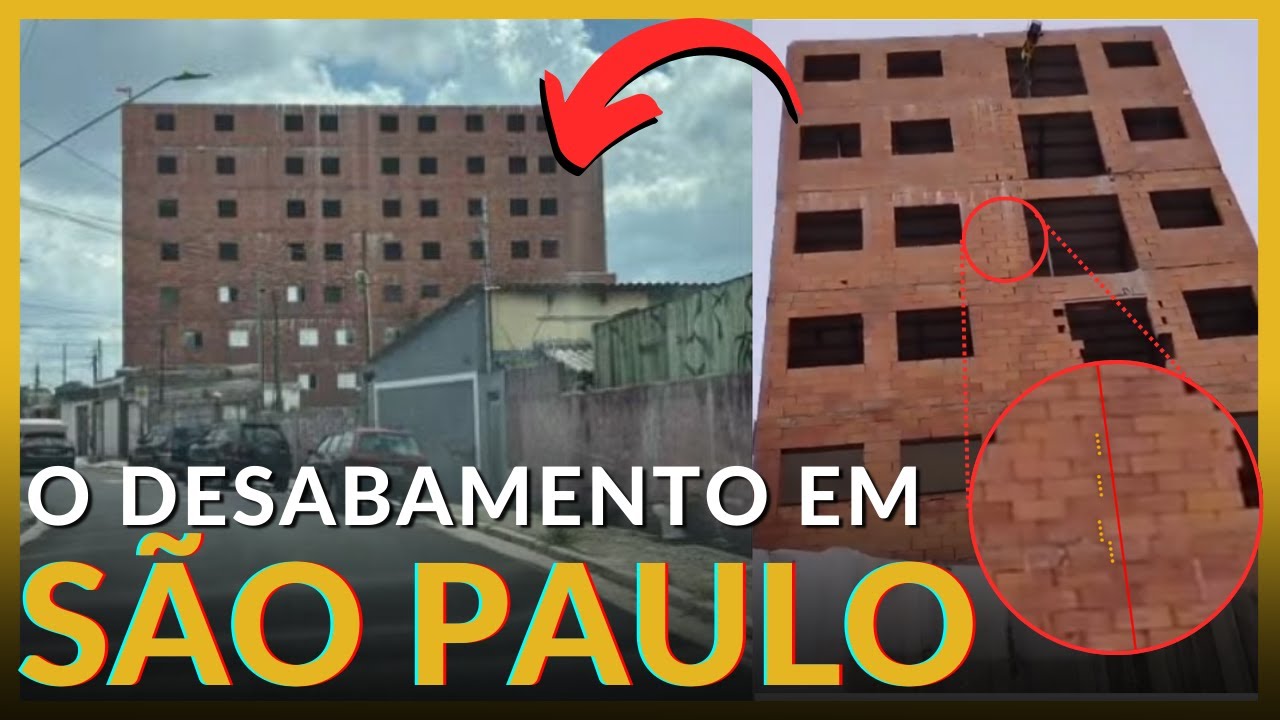 MAIS UM PRÉDIO DESABA EM SÃO PAULO - O QUE ESTA ACONTECENDO?