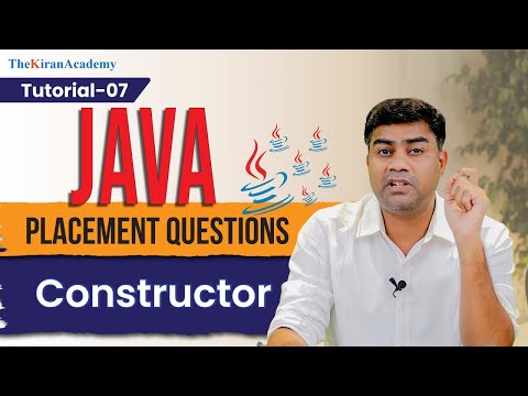 Java Interview Questions | Constructor : For Developers of All Levels | Tutorial #7