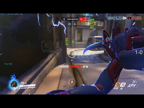 Overwatch This Is How Genji God Shadderk2 Really Plays