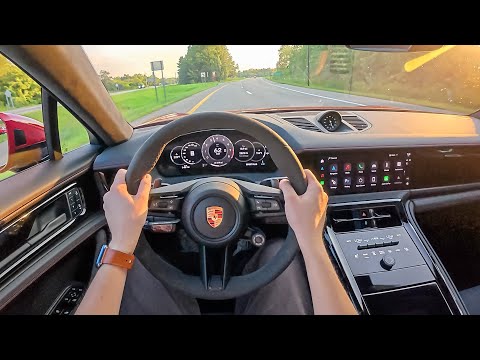 2025 Porsche Panamera GTS - Twin Turbo V8 4-Door Evening Commute