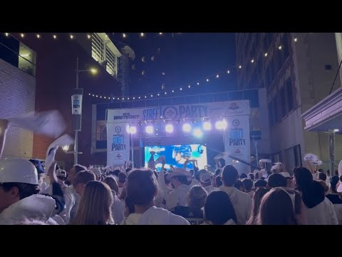 Winnipeg Jets Whiteout Street Party | Round 2 Game 1 NHL Playoffs 2025