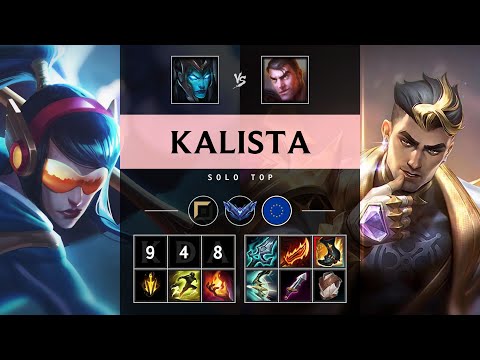 Kalista Top vs Jayce - EUW Diamond Patch 25.21
