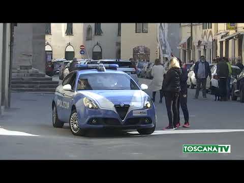 2021-02-27 PISTOIA - ZONA ROSSA MA LA CITTÀ NON È DESERTA