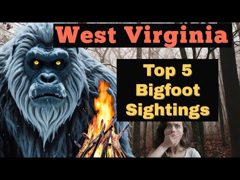 Top 5 West Virginia Bigfoot Sightings! Miles of Rugged Wilderness Hide a Hairy Creature!