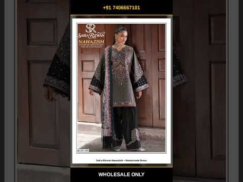 Saira Rizwan Nawazish - Readymade Dress – product video thumbnail