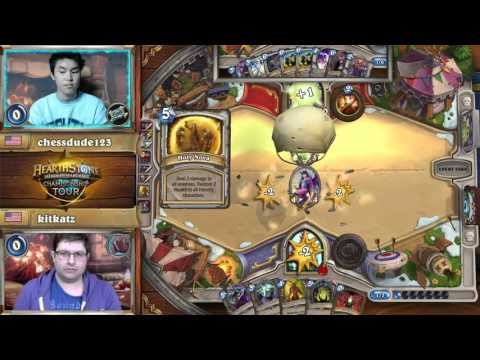 chessdude123 vs kitkatz - Hearthstone Championship Tour America, Winter Preliminaries
