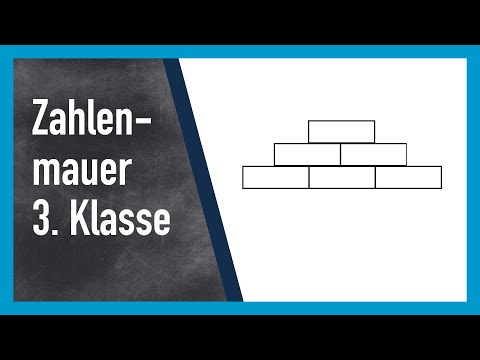 Zahlenmauer rechnen 3. Klasse