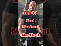 Top 10 Best Movies Of Dwayne Johnson The Rock Top 10 Cinema Therock Dwaynejohnson Shorts