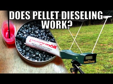 Pellet Dieseling PROVEN! Chronograph Testing Dieseled Rounds