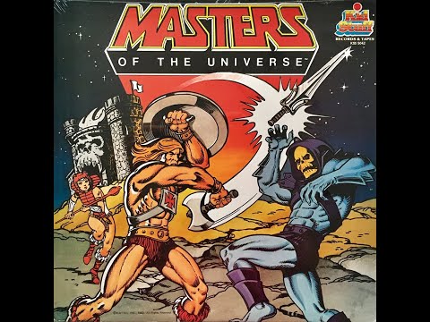 Masters Of The Universe - 1983 Kid Stuff Records LP Vinyl Record