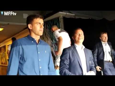 MFFtv: Alexander Jeremejeffs första dag som MFF-spelare