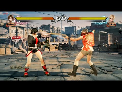 287_7 Asuka Kazama vs Leo - Tekken 7 ( Uchiha x24 ) Online PC sin Grafica