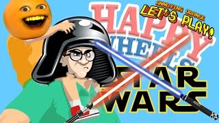 Annoying Orange Plays - Happy Wheels: Star Wars Levels!