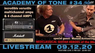 Academy of Tone #34 "incredible versatility of multichannel amps PLUS neoclassical guitar heroes"
