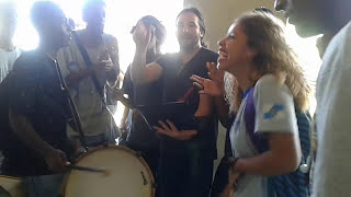 Ensaio do bloco da PREVENÇÃO marchinha de carnaval bota camisinha