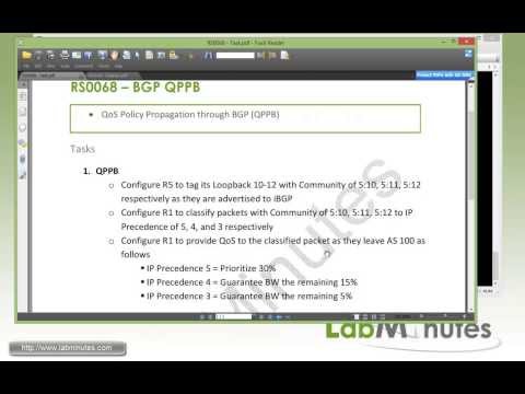 LabMinutes# RS0068 - Cisco BGP QPPB