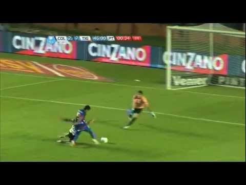 Análisis del primer gol de Tigre. Colón 2 - Tigre 1. Fecha 7. Torneo Final 2013. FPT