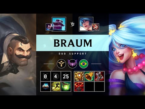 Braum Support vs Sona - BR Master Patch 25.16