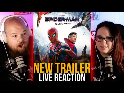 Spider-Man: No Way Home (NEW TRAILER LIVE REACTION)