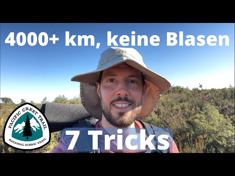 keine Blasen auf 4260km PCT, 7 Tipps (thru hiking, Wandern ohne Fußprobleme)