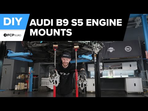 Audi S5 Engine Mount Replacement DIY (2018-2025 Audi B9 S5 Sportback, S4, SQ5)