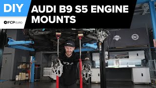 Audi S5 Engine Mount Replacement DIY (2018-2025 Audi B9 S5 Sportback, S4, SQ5)