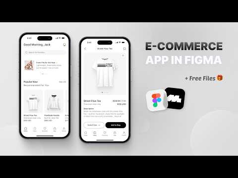 Build a Full E-Commerce App UI Design in Figma with Mobbin | Step-by-Step Mobile UI/UX Tutorial