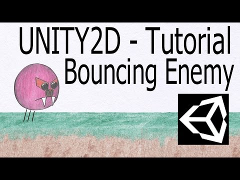 Unity2D Platformer Tutorial 015: How to create a bouncing Enemy for Beginners