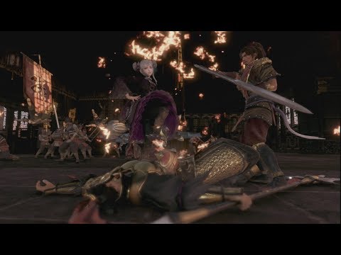 Dong Bai Story Mode Ultimate Difficulty Part 3 - Clarine steps on Lu Bu - Dynasty Warriors 9