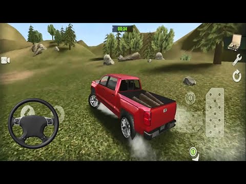Extreme SUV Driving Simulator - RED SUV Offroad Game Android gameplay